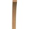 Ekena Millwork 5 1/2"W x 34"D x 40"H Thorton Smooth Knee Brace, Western Red Cedar BRC06X34X40THR00SWR - alternate 2